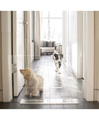 Low Clear Pet Gate Panel