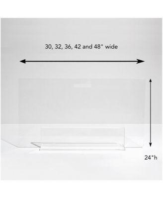 Low Clear Pet Gate Panel