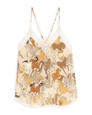 Christy Horse Print Camisole Top