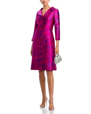 Jacquard Coat Dress
