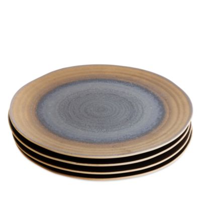 Akita Stoneware Dinner Plates, Set of 4