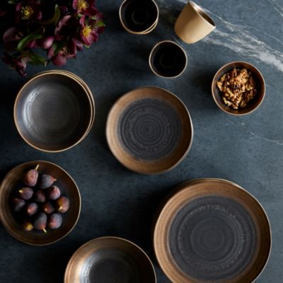 Akita Stoneware Salad Plates, Set of 4