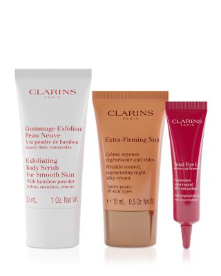 Gift with any $75 Clarins purchase!