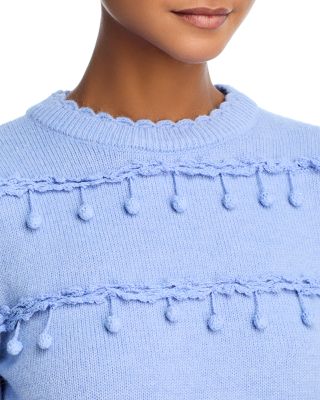 Pom Pom Trim Sweater