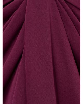 Pleated A Line Midi Dress