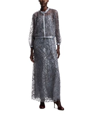 Sequined Tulle Jacket