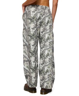 Camo Straight Leg Sweatpants