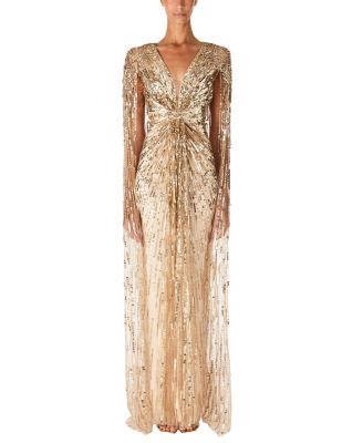 Gold Rush Sequin-Embellished Gown