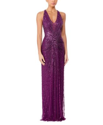 Lana Embellished Halterneck Maxi Dress