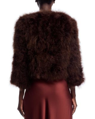 Esti Marabou Feather Jacket