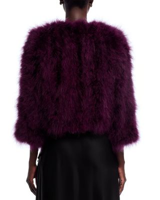 Esti Marabou Feather Jacket