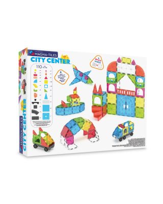 City Center Magnetic Construction Set, 110 Piece - Ages 3+