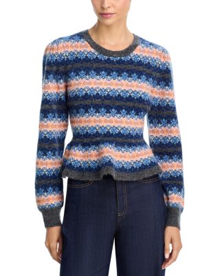 Evelyn Wool Blend Crewneck Sweater