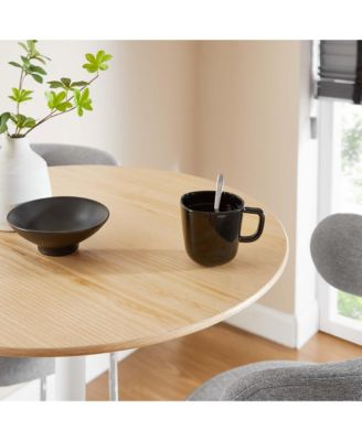 Lippa Round Wood Bar Table