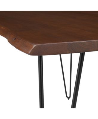 Ardor 60" Live Edge Acacia Wood Acacia Wood Dining Table