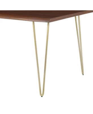 Ardor 60" Live Edge Acacia Wood Acacia Wood Dining Table