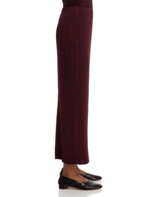 Hatching Pleats Skirt