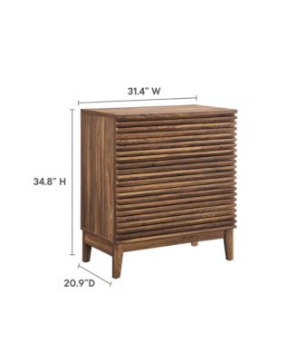 Render Large 3-Drawer Nightstand