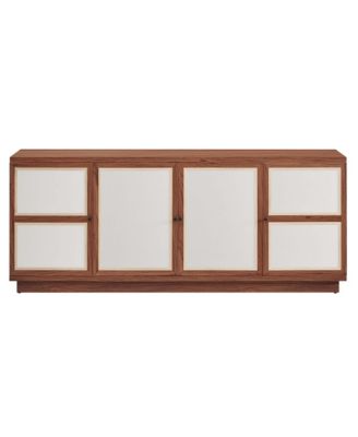 Capri 63" Wood Grain TV Console