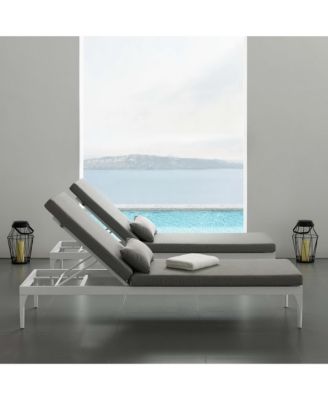 Perspective Cushion Outdoor Patio Chaise Lounge Chair