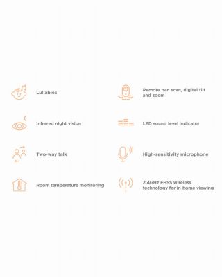 Motorola VM75 5" Video Baby Monitor