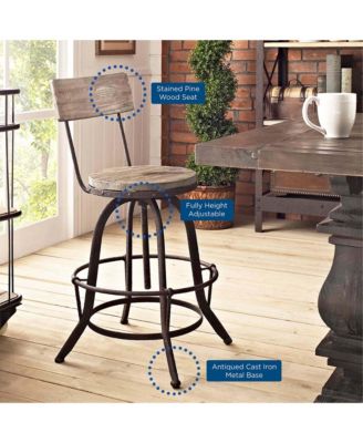 Procure Wood Bar Stool