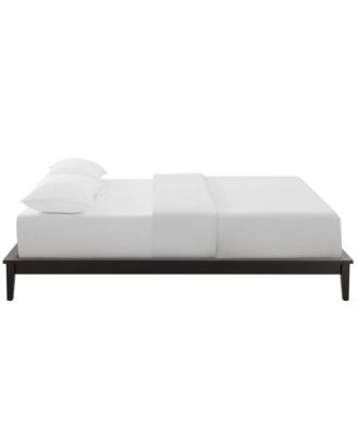 Lodge Wood Platform Bed Frame