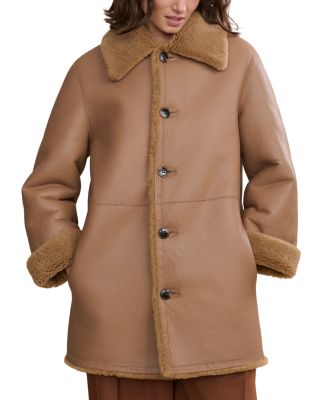 Aurora Reversible Shearling Coat