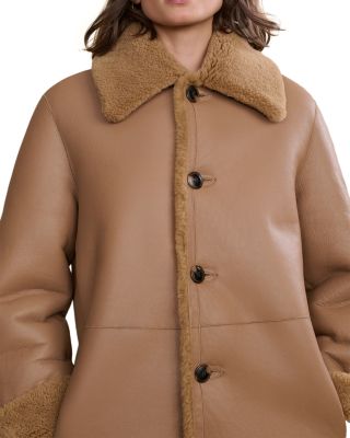 Aurora Reversible Shearling Coat