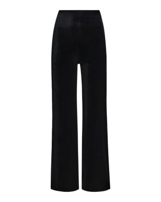 Velvet Wide Leg Pants