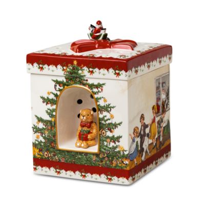 Christmas Toys Large Square Musical Gift Box - Children