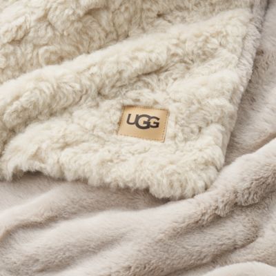 Orly Patchwork Faux Fur Throw Blanket