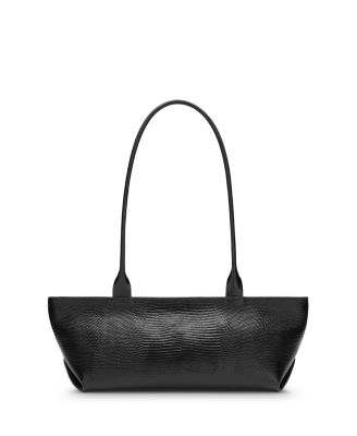 DeMellier The New York Embossed Leather Shoulder Bag