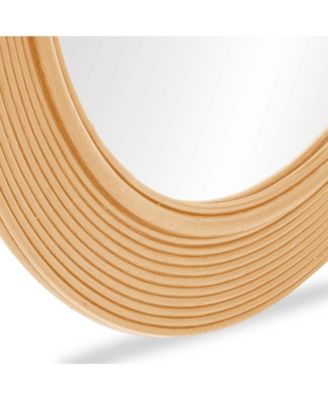 Tanya Rattan Round Wall Mirror