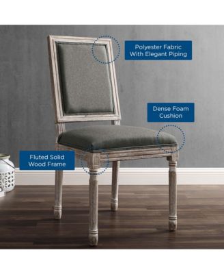  Court French Vintage Like Upholstered Fabric Dining Side Chair