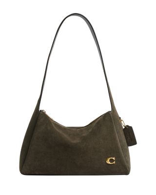Lola Medium Suede Shoulder Bag