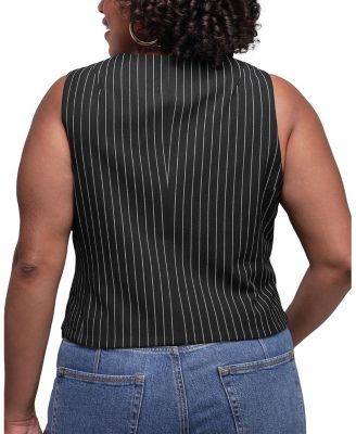 The Empower Pinstripe Vest