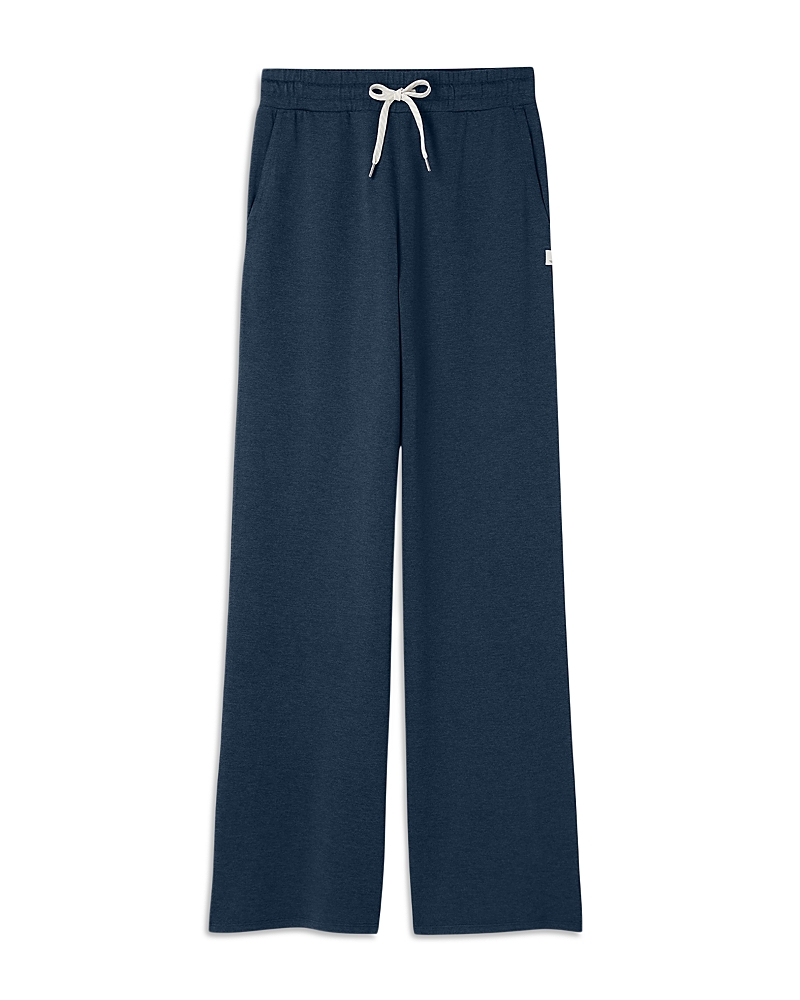 Vuori Halo Essential Wide Leg Pants In Blue