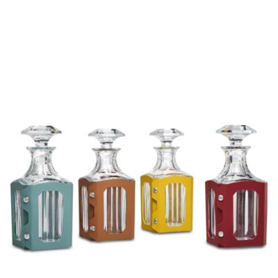 Octogone Decanter Leather Case