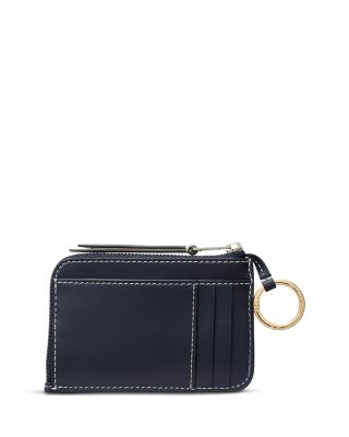 T Monogram Envelope Zip Card Case