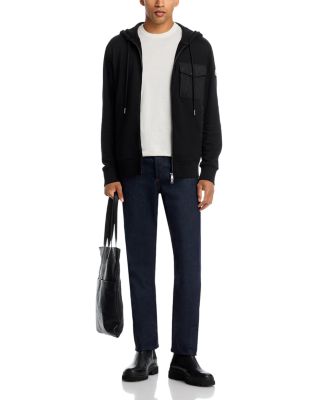 Felpa Aperta Zipper Hoodie