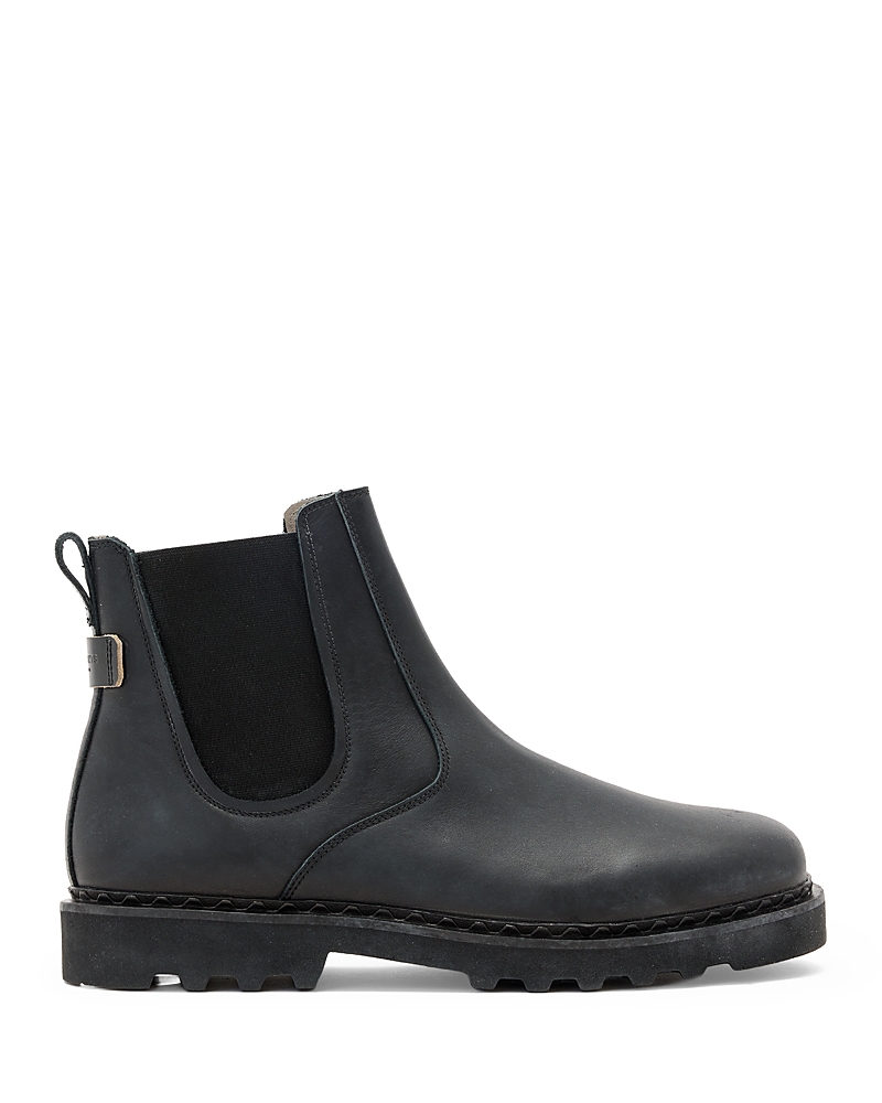 Allsaints Men's Skiff Leather Chelsea Boot In Black