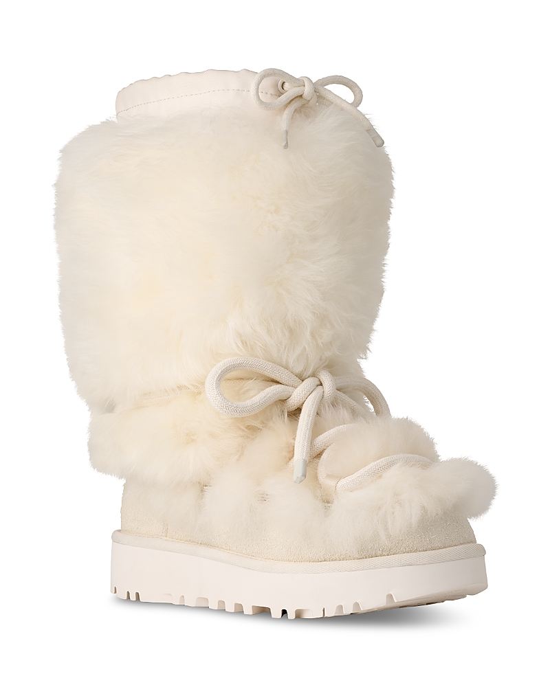 Ugg Women's Classic Tall Chalet Boots In White