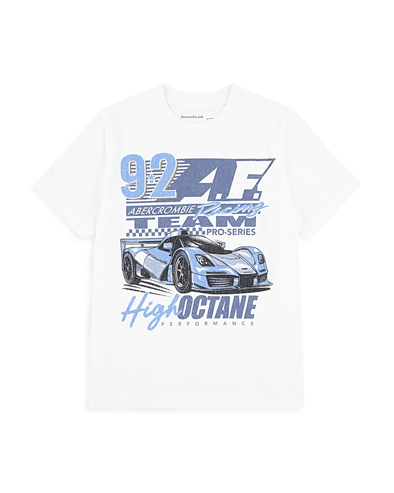 abercrombie kids Boys' Abercrombie Racing Team Graphic Tee - Little Kid, Big Kid