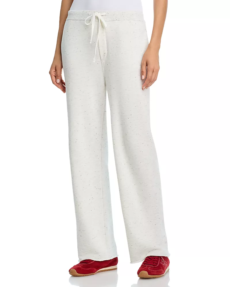 Atm Donegal French Terry Cropped Straight Pants