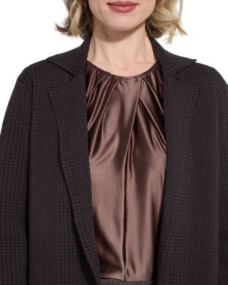 Lina V Neck Sweater Car Coat