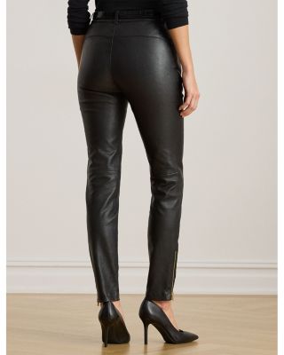Lambskin Skinny Ankle Pant
