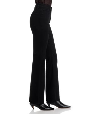 The Reboot High Rise Flare Leg Jeans in Black