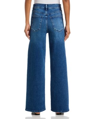 Le Slim Palazzo High Rise Jeans in Reign