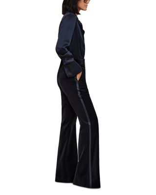 Verda Velvet Flare Trousers
